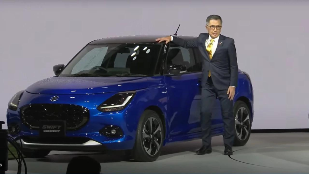 Maruti Suzuki Swift facelift 2024 Buzzy Headline