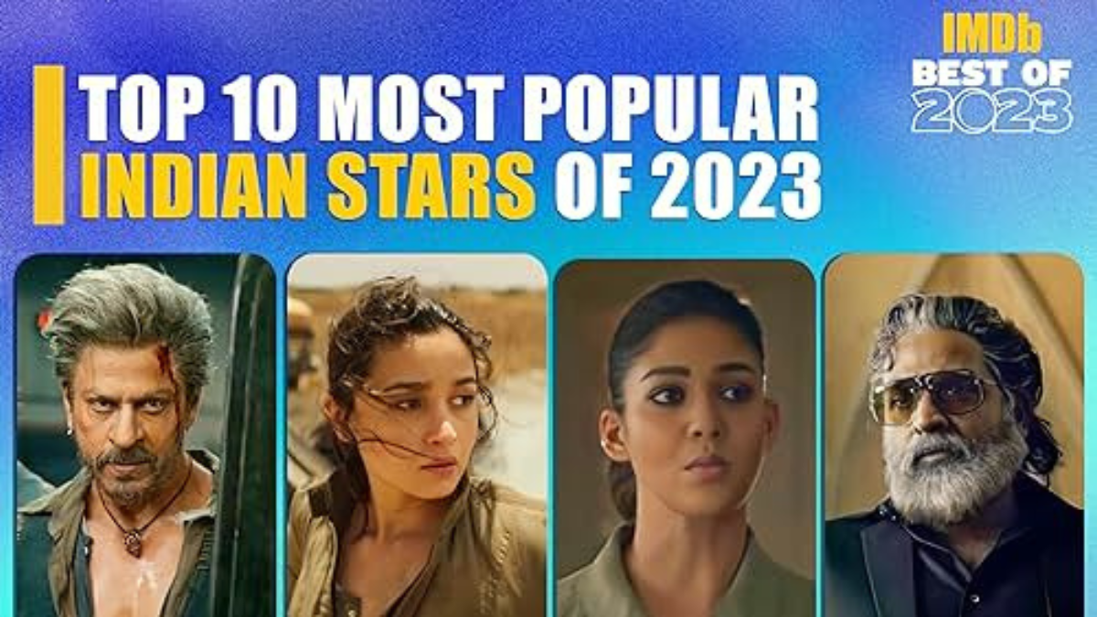 IMDb list of Most Popular Indian Star of 2023